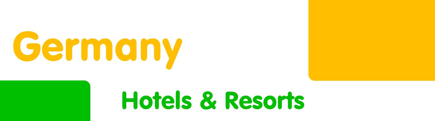 Best hotels & resorts in Germany - Rating & Reviews